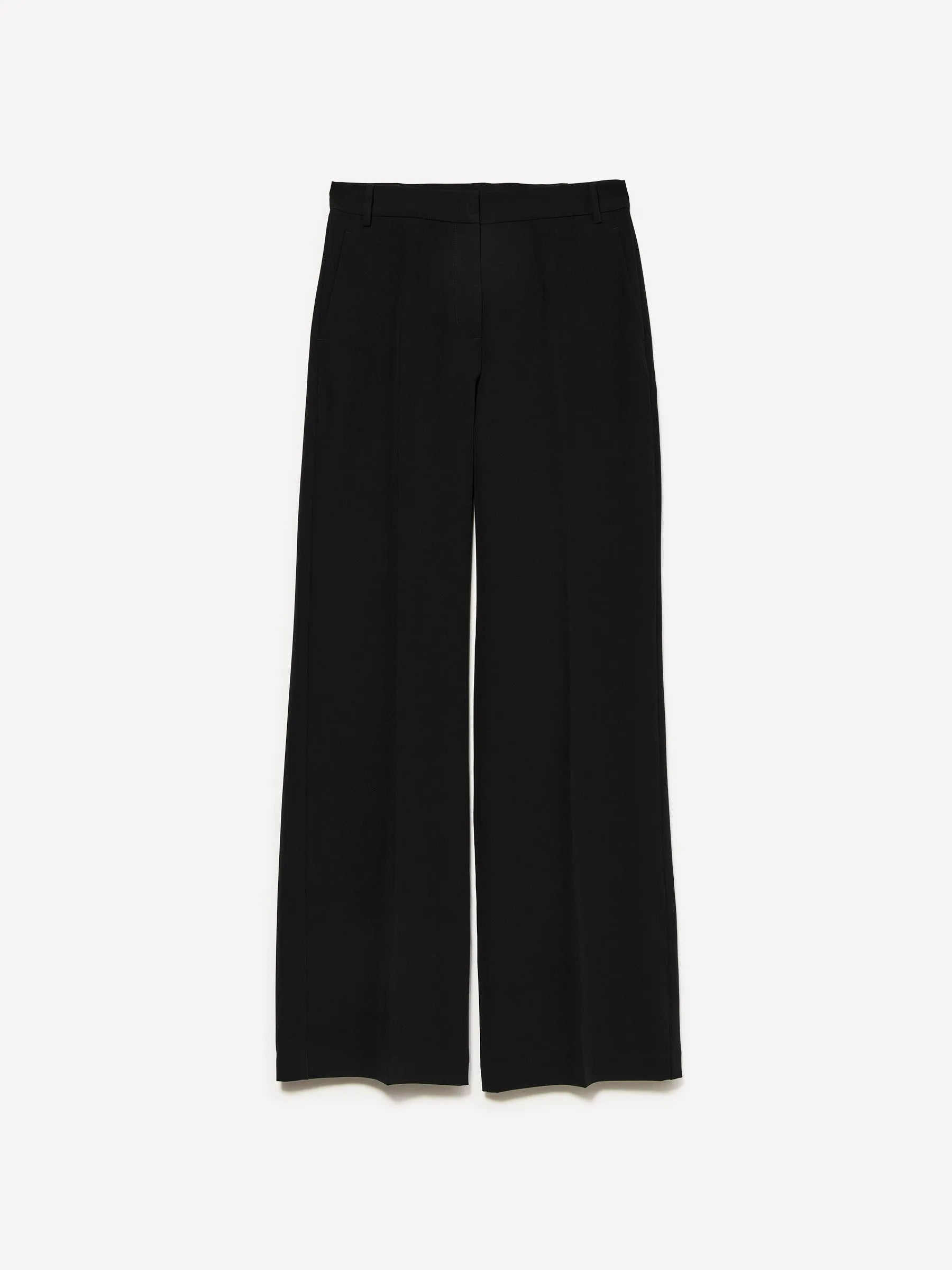 Sisley Black Women Palazzo Trousers SKU: 4KVXLF02I_100 Image 05