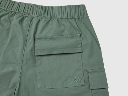 Cargo Bermuda Shorts In Stretch Cotton_4L2Vc9031_1G1_02