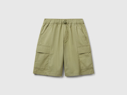 Benetton_Parachute Bermudas in Stretch Cotton_4L2VC9046_26K_01