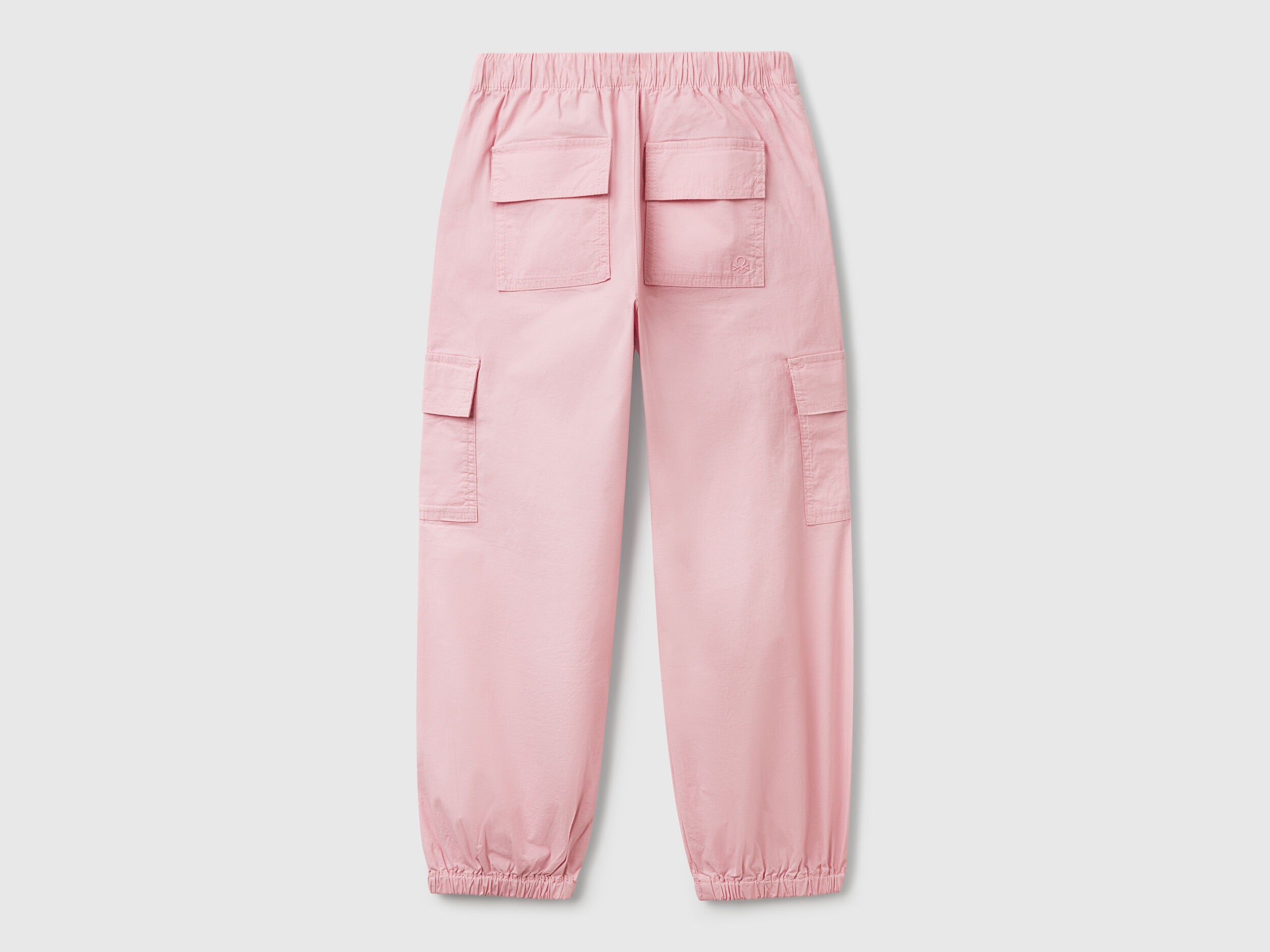 Benetton_Stretch Cotton Cargo Trousers_4L2VCF046_09J_02