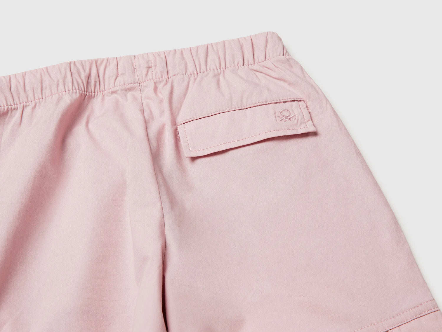 Benetton Pink Girls Jogger Fit Cargo Pants SKU: 4L2VCF05H_0C3 Image 03