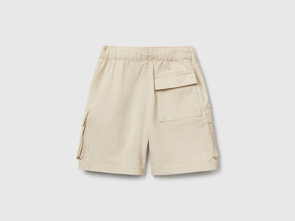 Benetton_Parachute Shorts in Stretch Cotton_4L2VG902V_152_02