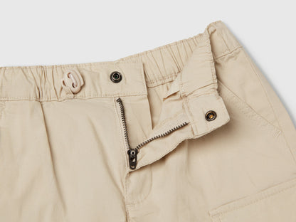 Benetton_Parachute Shorts in Stretch Cotton_4L2VG902V_152_03