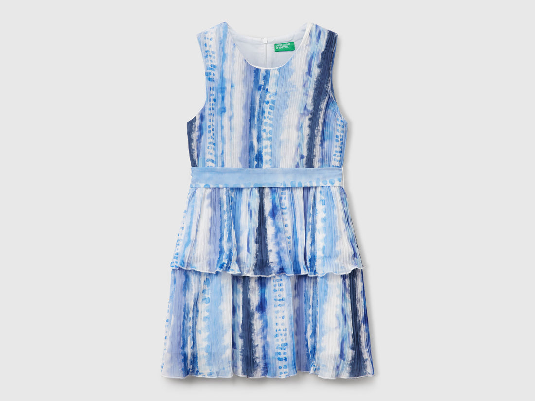 Benetton_Pleated Patterned Dress_4L8RCV03B_76J_01