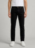 Benetton Black Men Five Pocket Slim Fit Jeans SKU: 4MCP57BC8_800 Image 00