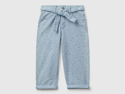 Benetton_Light Blue_Floral Jeans with Sash_4NZRGE02L_901_01