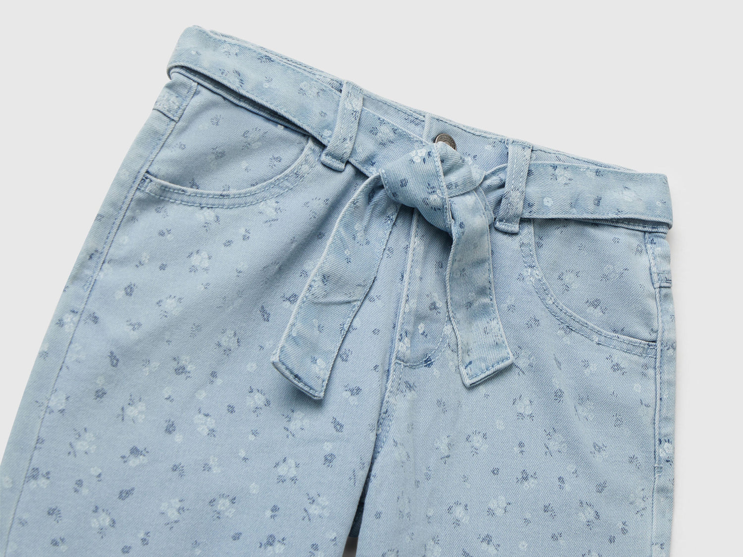Benetton_Light Blue_Floral Jeans with Sash_4NZRGE02L_901_03