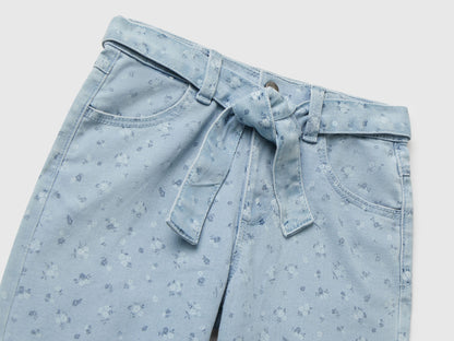 Benetton_Light Blue_Floral Jeans with Sash_4NZRGE02L_901_03