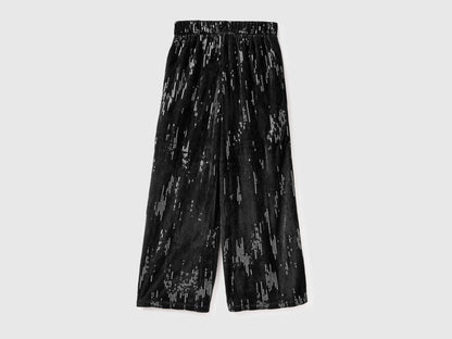 Benetton_Black_Velvet Palazzo Trousers with Sequins_4OZGCF05C_100_02