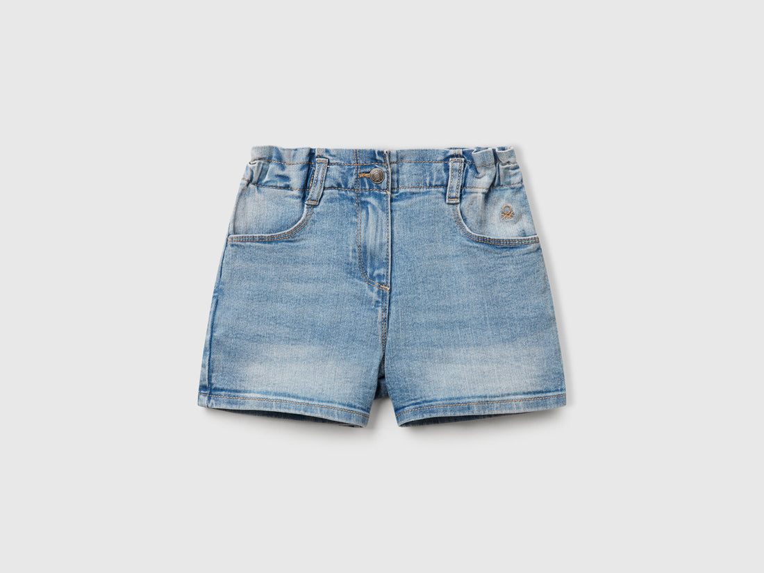 Benetton_Paperbag Jeans Shorts_4PORG902H_902_01