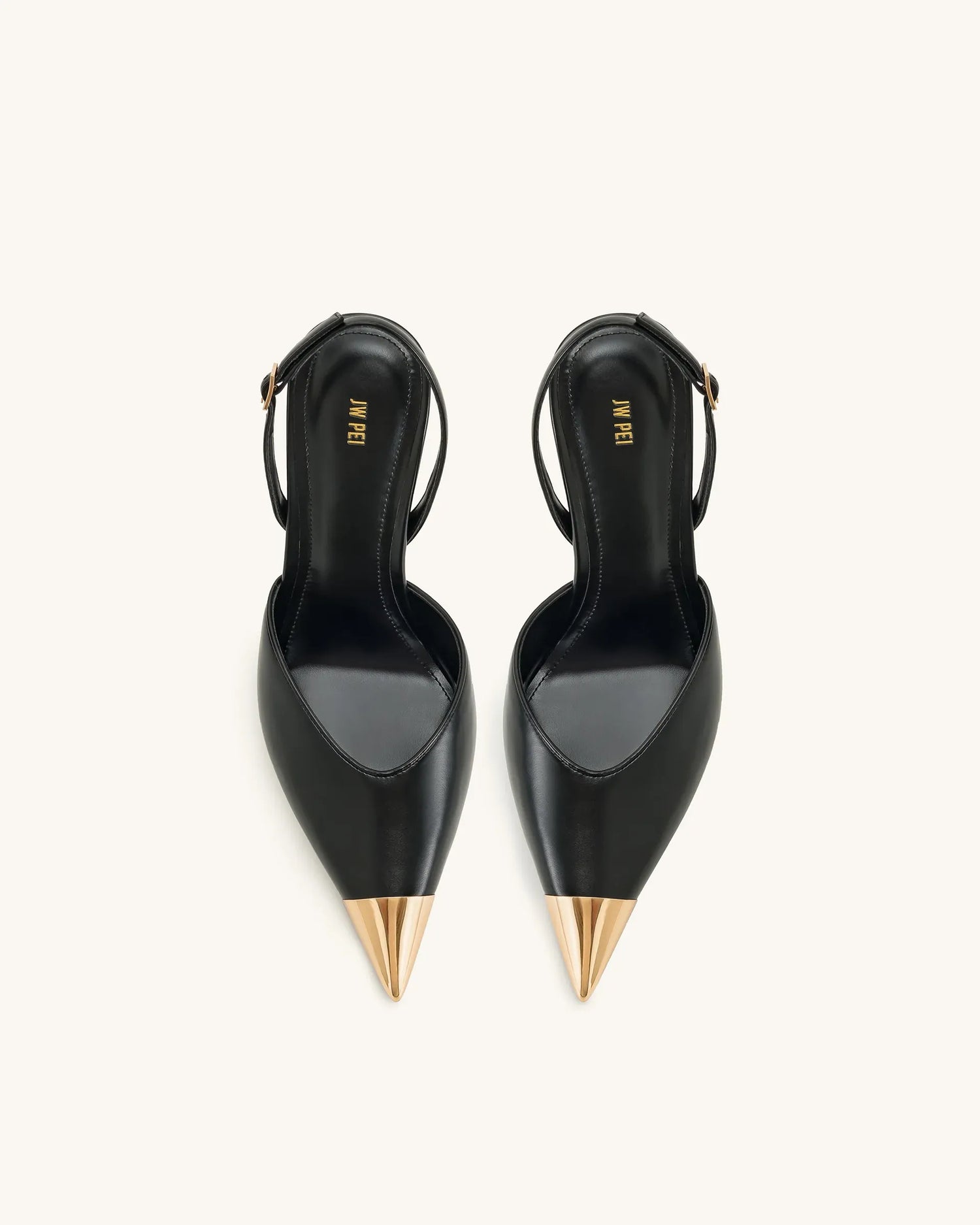 JW PEI_Black_Savannah Gold Tipped Slingback Pumps_4PS120-1_Black_02