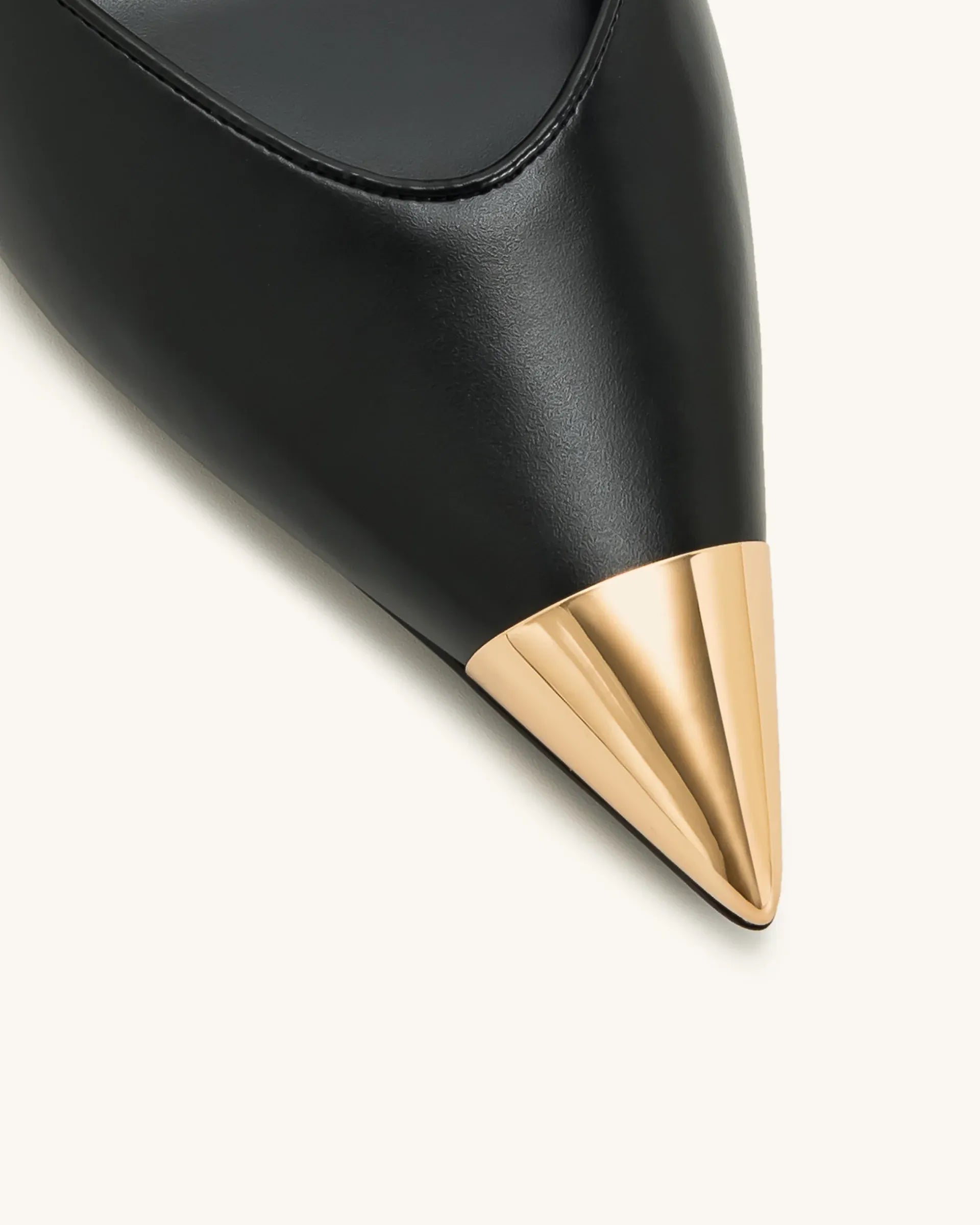 JW PEI_Black_Savannah Gold Tipped Slingback Pumps_4PS120-1_Black_03