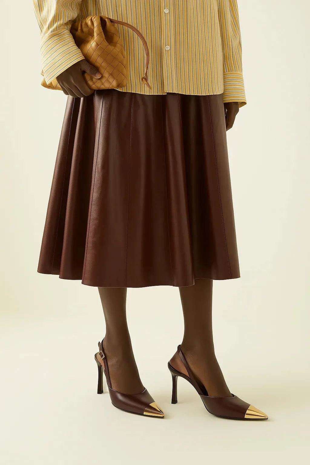 JW PEI_Brown_Savannah Gold Tipped Slingback Pumps_4PS120-3_Brown_08