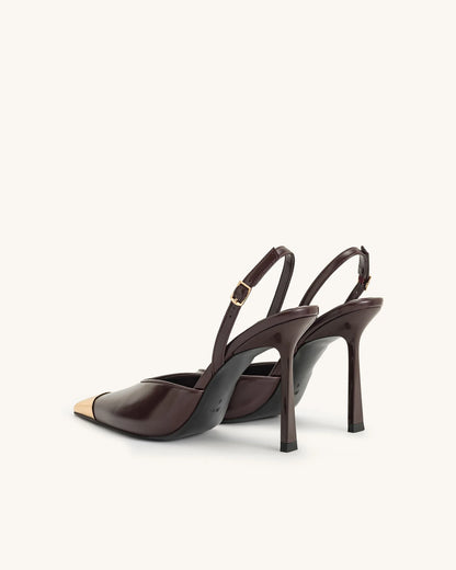 JW PEI_Burgundy_Savannah Gold Tipped Slingback Pumps_4PS120-4_Burgundy_05