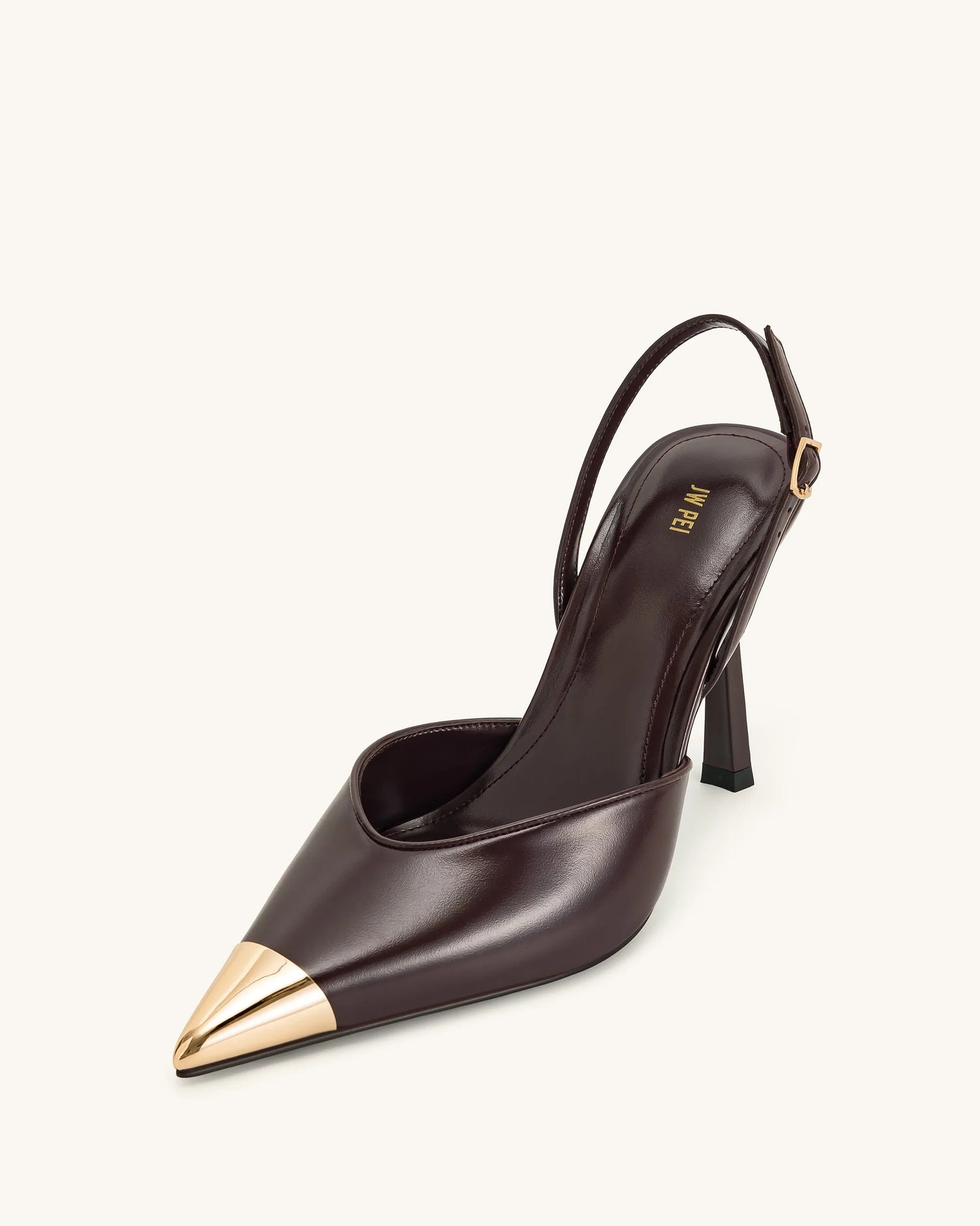 JW PEI_Burgundy_Savannah Gold Tipped Slingback Pumps_4PS120-4_Burgundy_07