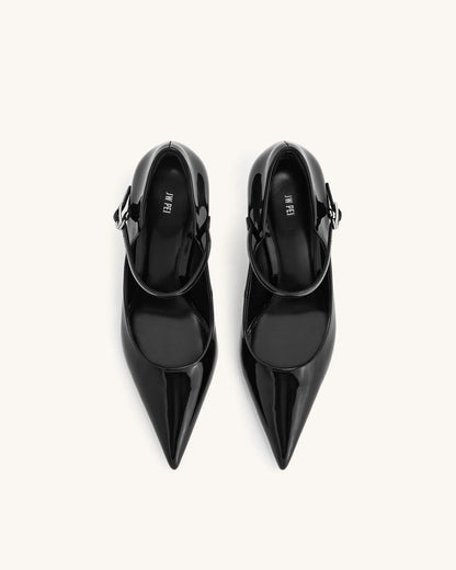 JW PEI_Black_Thalina Patent Leather Pumps_4PS87-1_Black_01