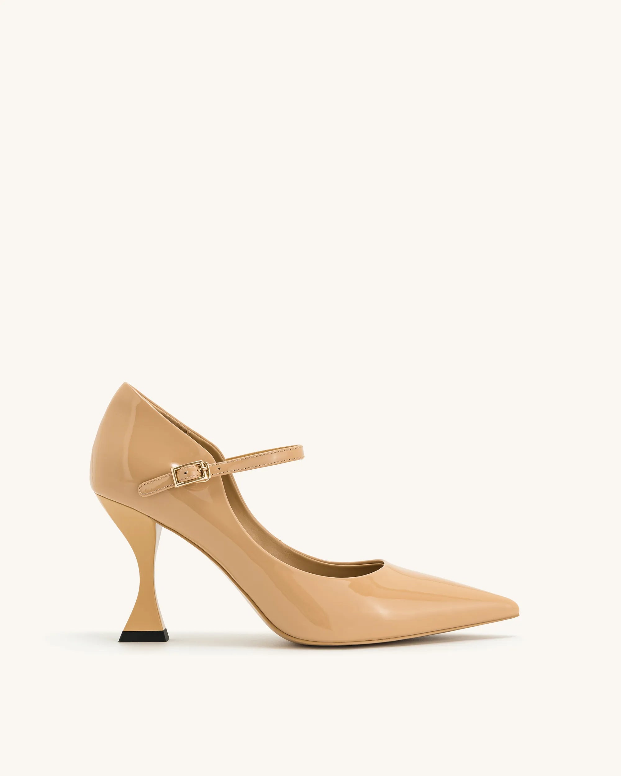 JW PEI_Apricot_Thalina Patent Leather Pumps_4PS87-3_Apricot_02