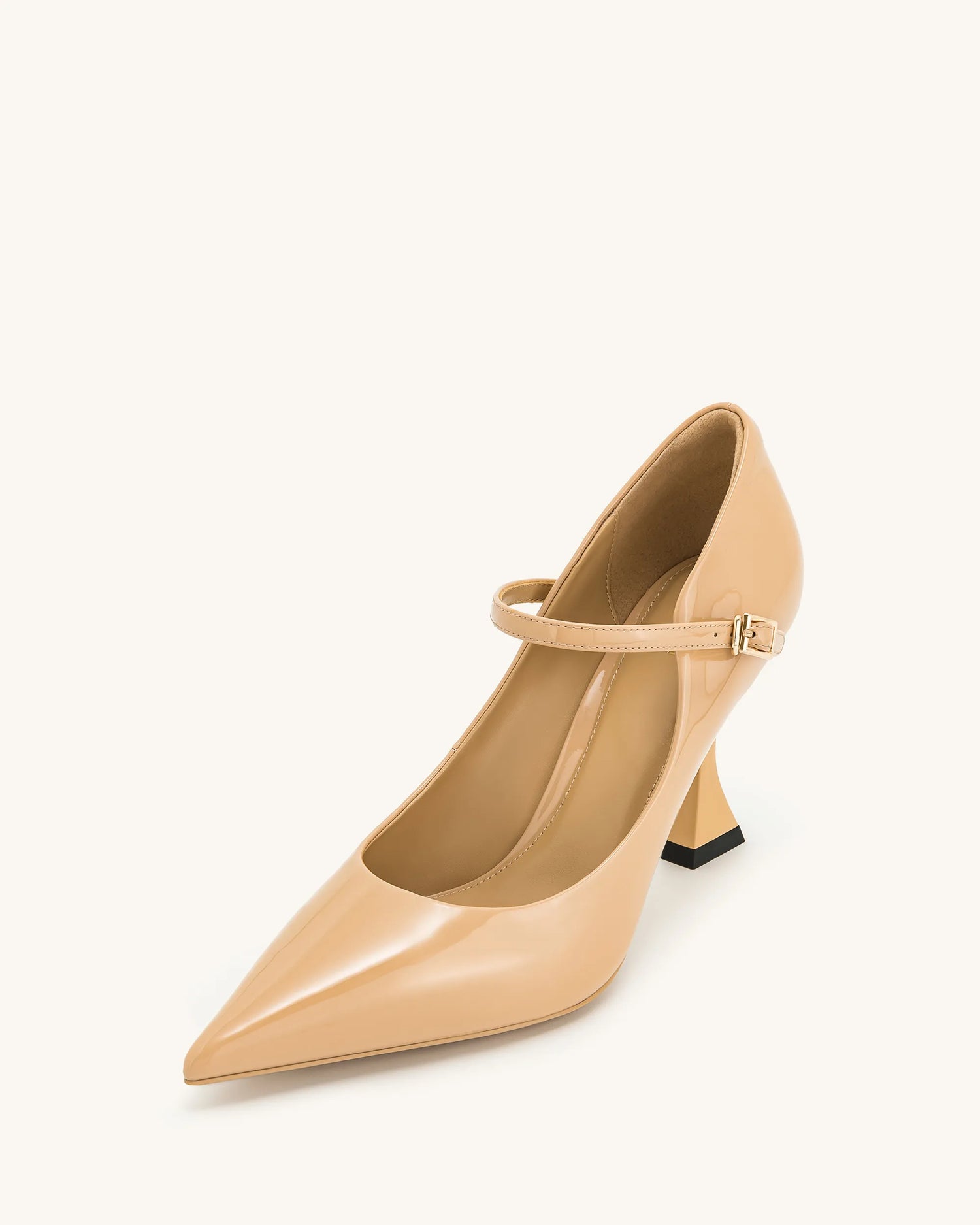JW PEI_Apricot_Thalina Patent Leather Pumps_4PS87-3_Apricot_03
