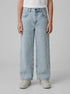 Benetton Sky Blue Boys Loose-Fit Striped Jeans SKU: 4PY3CE04N_901 Image 00