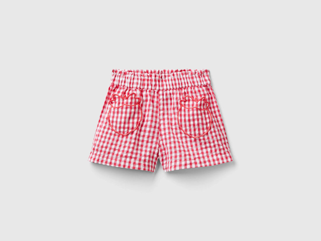 Vichy Bermuda Shorts With Fruit Pockets_4Qkug9022_903_01