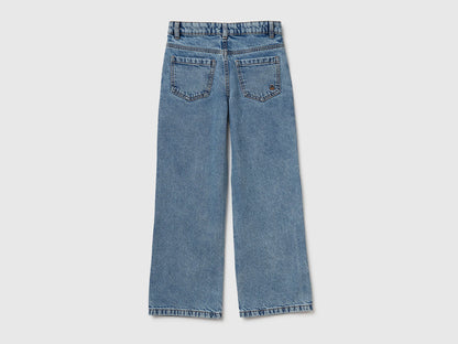 Benetton_Light Blue_Straight Fit Jeans with Rhinestones_4R76CE04M_902_02