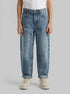 Benetton Blue Boys Balloon Fit Jeans SKU: 4R76CE04R_901 Image 00