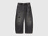 Benetton Black Boys Treated Balloon Fit Jeans SKU: 4R76CE04X_800 Image 01