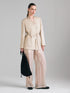 Sisley Nude Women Semi-Transparent Trousers SKU: 4RBKLF096_018 Image 01