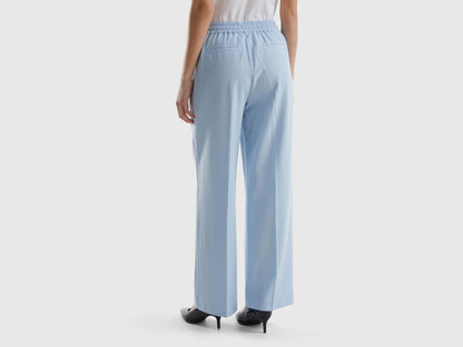 Flowy Trousers With Drawstring_4RGYDF05N_2K3_02