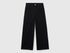 Benetton_Black_Wide Trousers in Stretch Cotton_4RHPCE04A_100_01