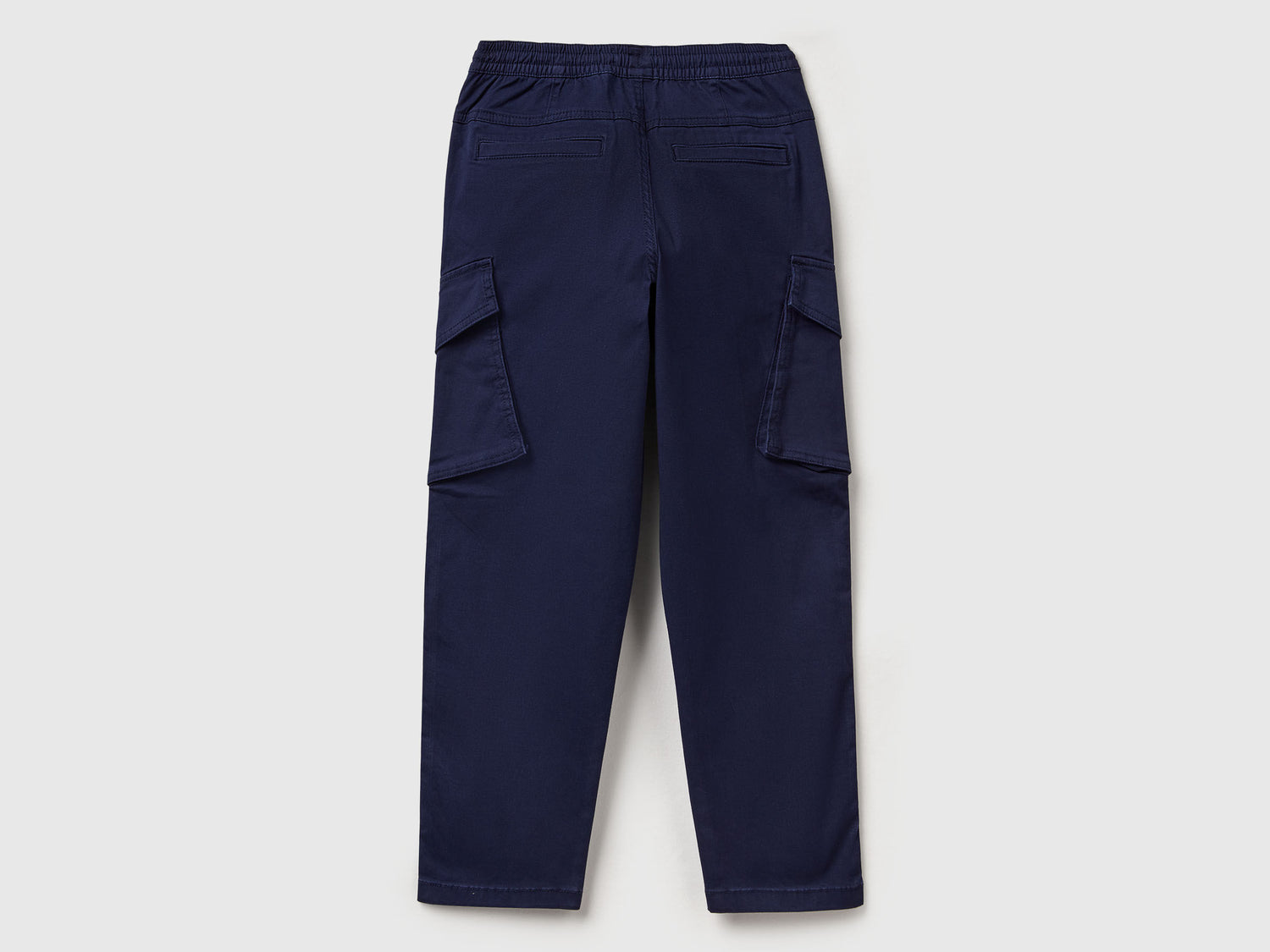 Benetton_Dark Blue_Regular Fit Cargo Trousers_4RHPCF04Y_252_02