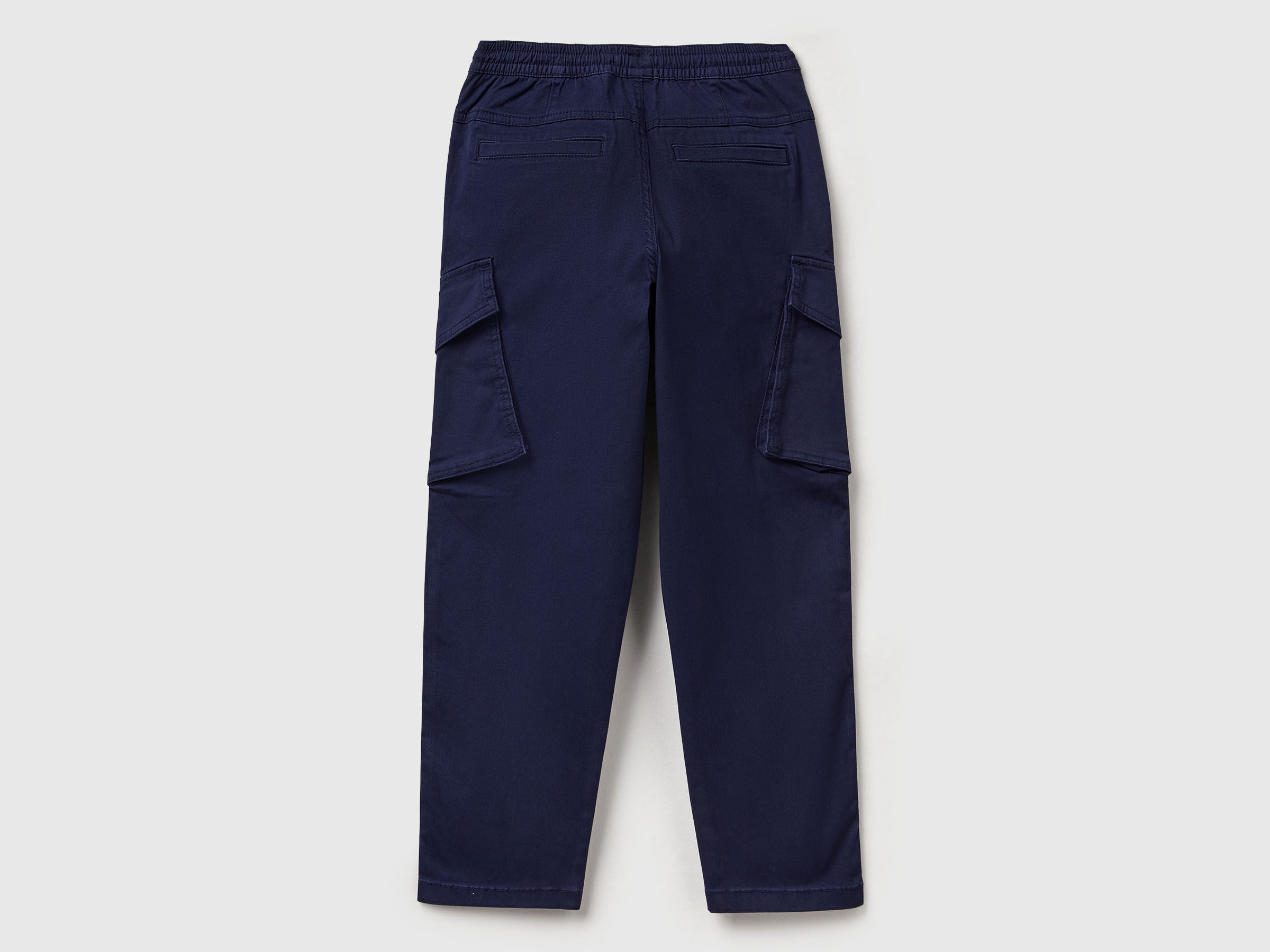 Benetton_Dark Blue_Regular Fit Cargo Trousers_4RHPCF04Y_252_02