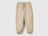 Benetton_Beige_Stretch Cotton Joggers with Drawstring_4RHPGF021_39A_01