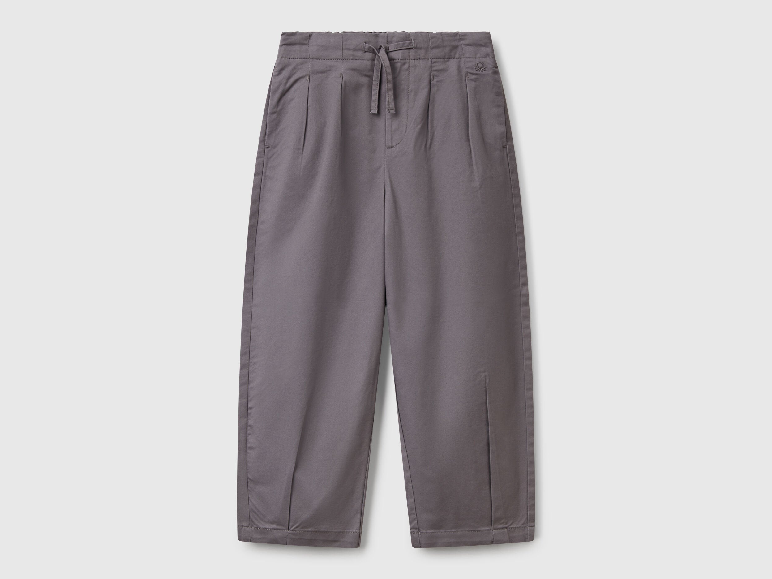 Benetton_Trousers with Pleats_4T48CF04D_00W_01