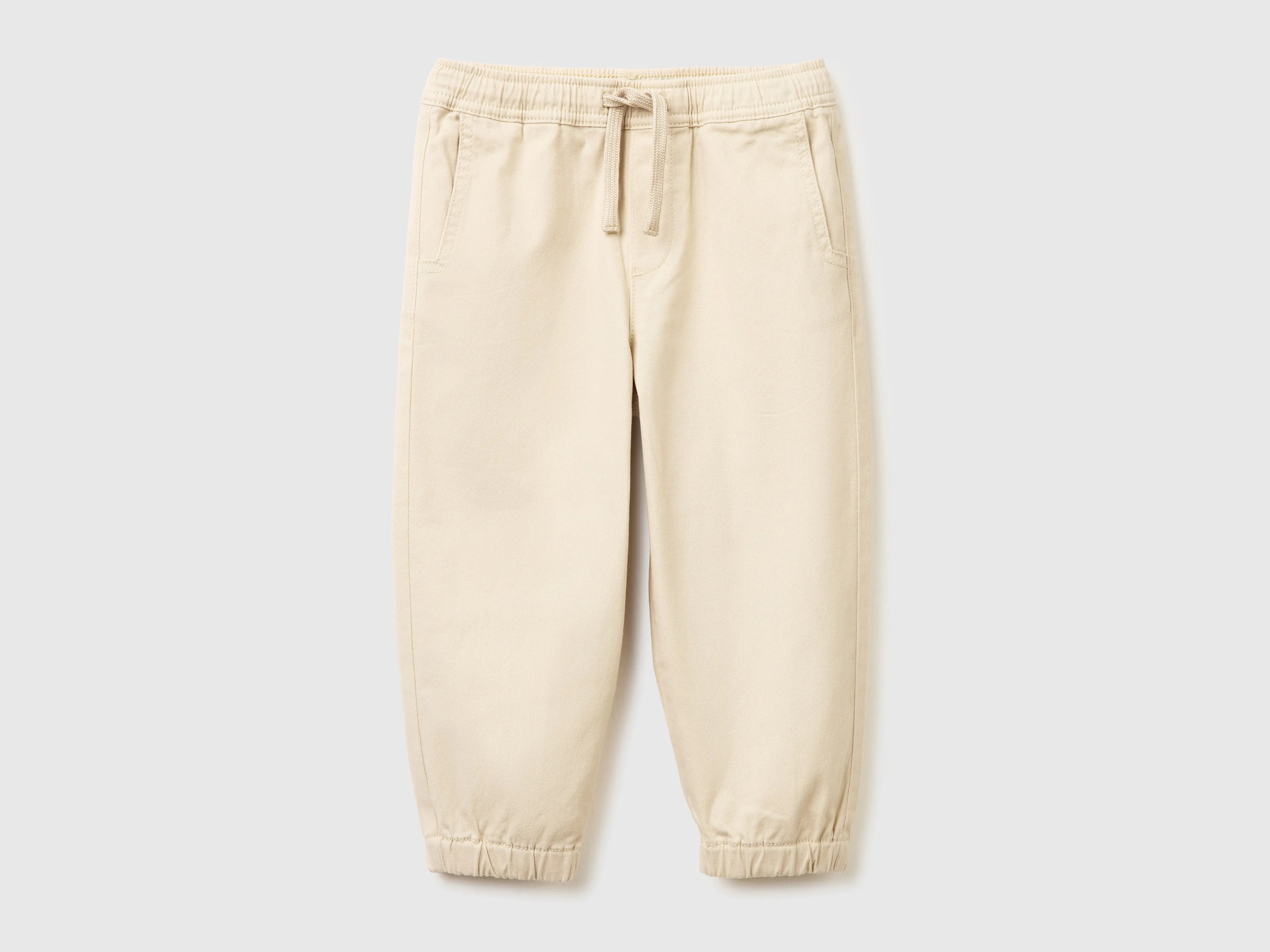 Stretch Cotton Joggers