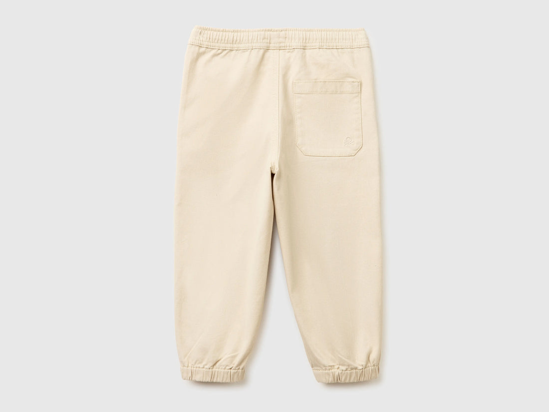 Stretch Cotton Joggers