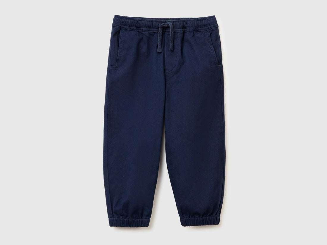 Stretch Cotton Joggers