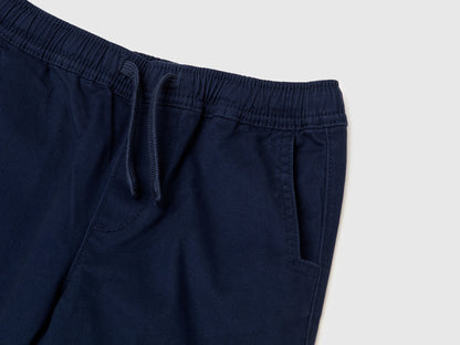 Stretch Cotton Joggers