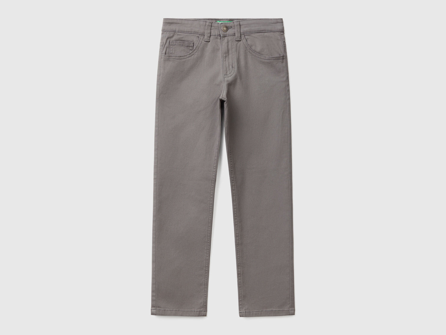 Benetton_Five Pocket Slim Fit Trousers_4TCGCE00P_00W_01