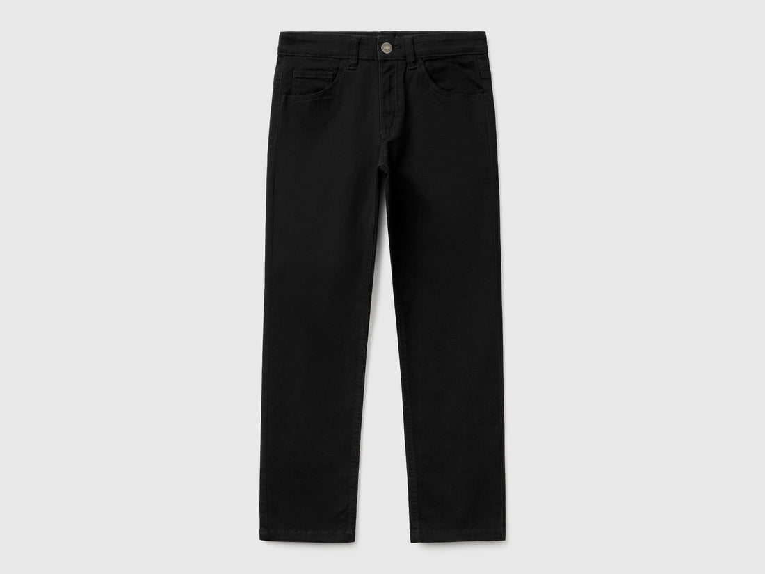 Benetton_Five Pocket Slim Fit Trousers_4TCGCE00P_100_01