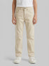 Benetton Beige Boys Stretch Cotton Trousers SKU: 4TCGCE04D_152 Image 00