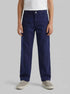 Benetton Dark Blue Boys Stretch Cotton Trousers SKU: 4TCGCE04D_252 Image 00