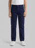 Benetton Dark Blue Boys Five-Pocket Stretch Trousers SKU: 4TCGGE009_252 Image 00