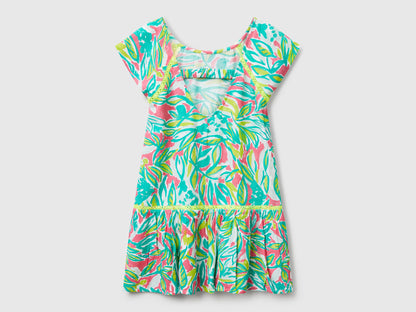 Benetton_Dress with Tropical Print_4UIACV03G_73J_02