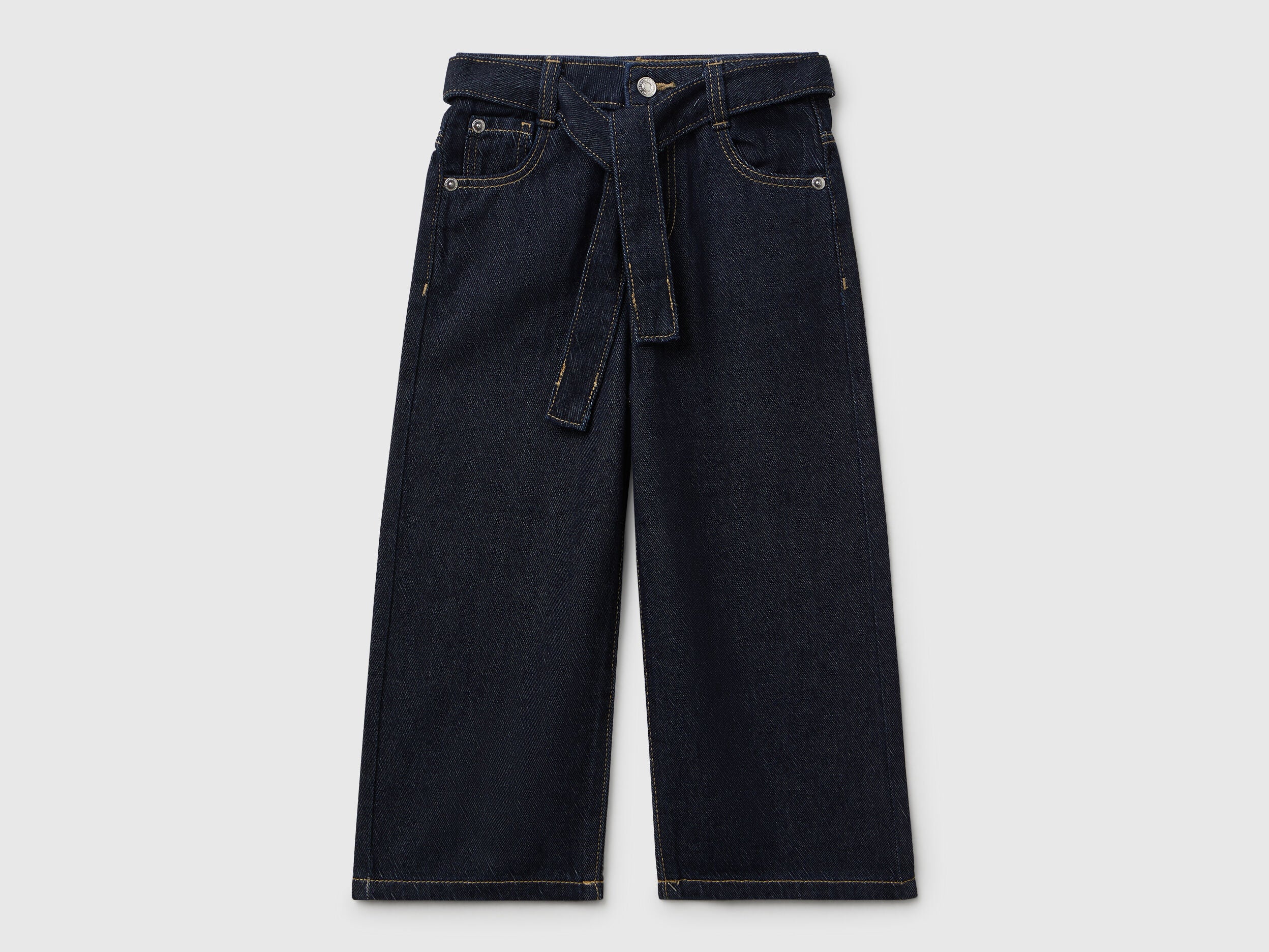 Benetton_Blue_Wide Fit Jeans with Sash_4UTPGE02M_901_01
