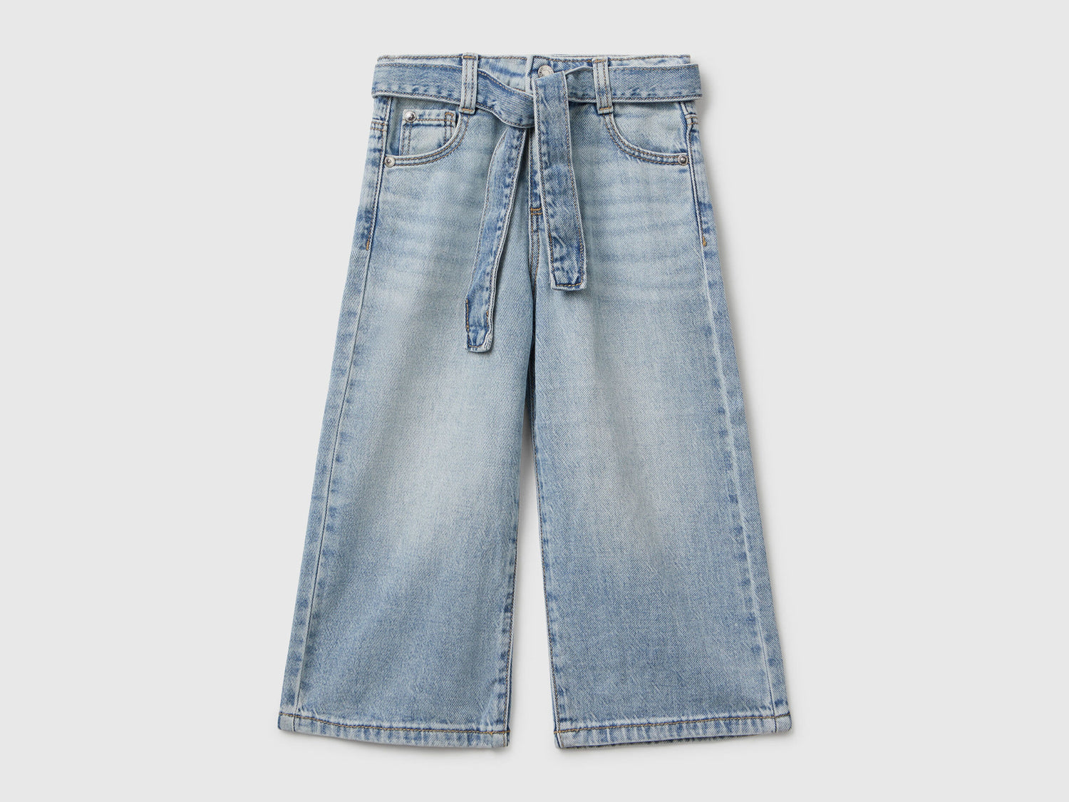 Benetton_Light Blue_Wide Fit Jeans with Sash_4UTPGE02M_902_01