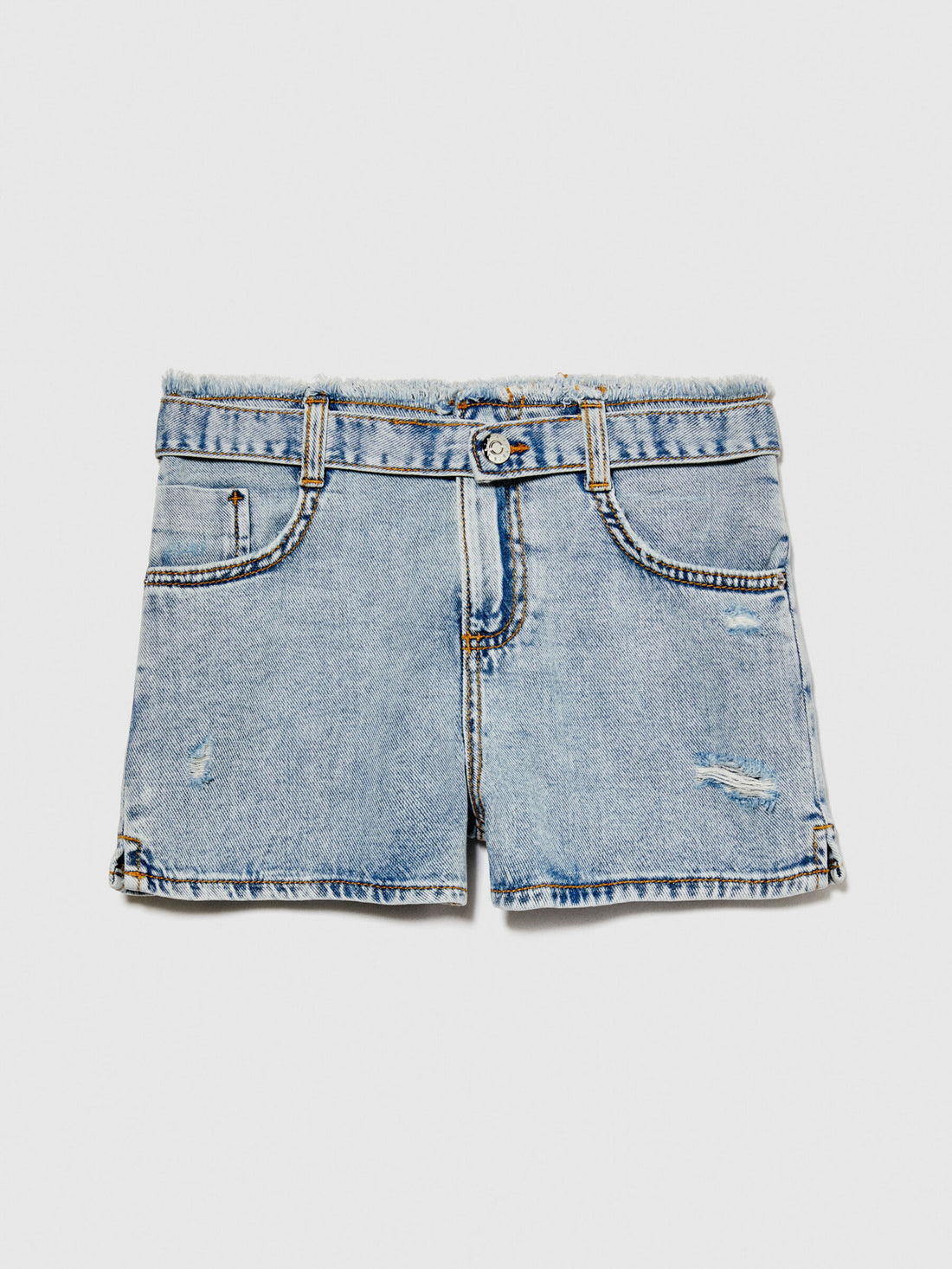 Jean Shorts With Belt_4UTPY900S_901_01