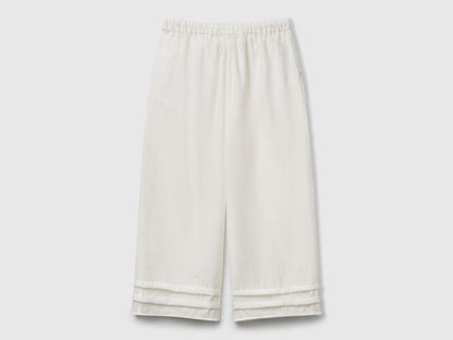 Benetton_Trousers in Viscose Blend_4VDVCF04M_074_02