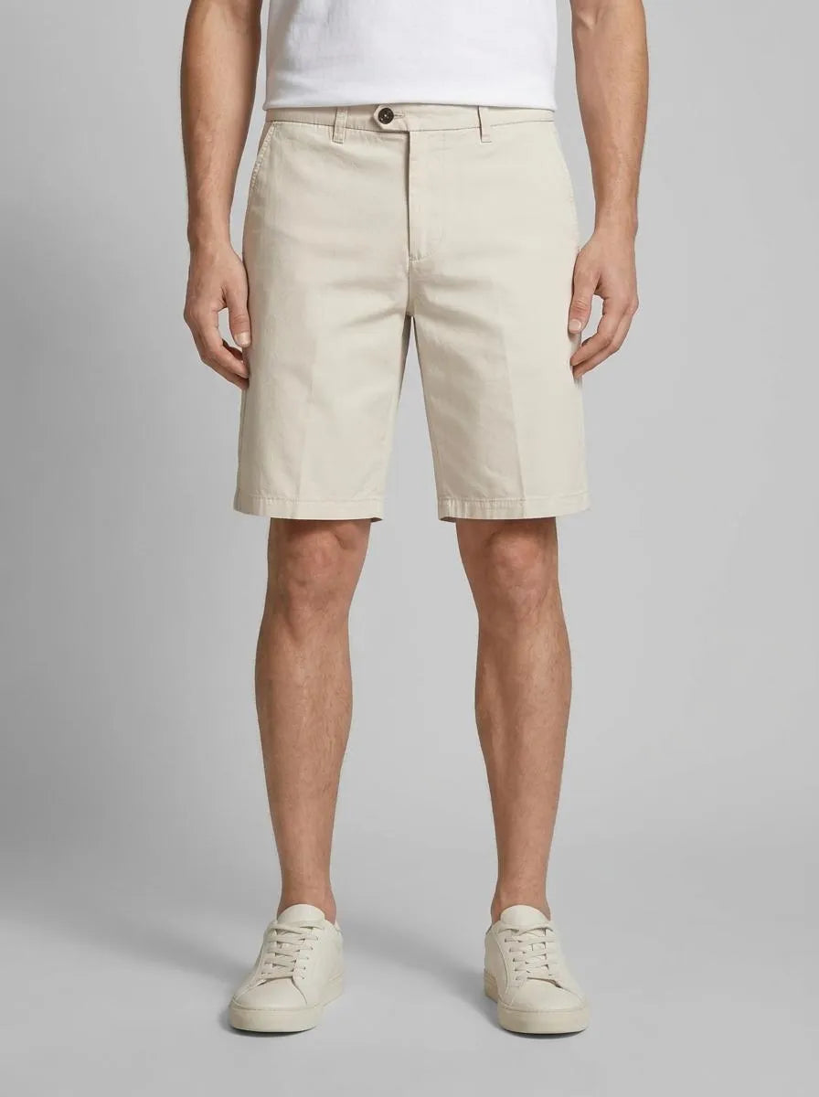 Benetton Beige Men Lightweight Cotton Chino Bermuda Shorts SKU: 4W3LU9014_152 Image 00