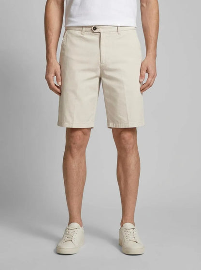 Benetton Beige Men Lightweight Cotton Chino Bermuda Shorts SKU: 4W3LU9014_152 Image 00